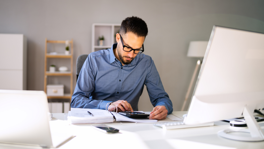 choosing debt collection company in the UK - male debt collector