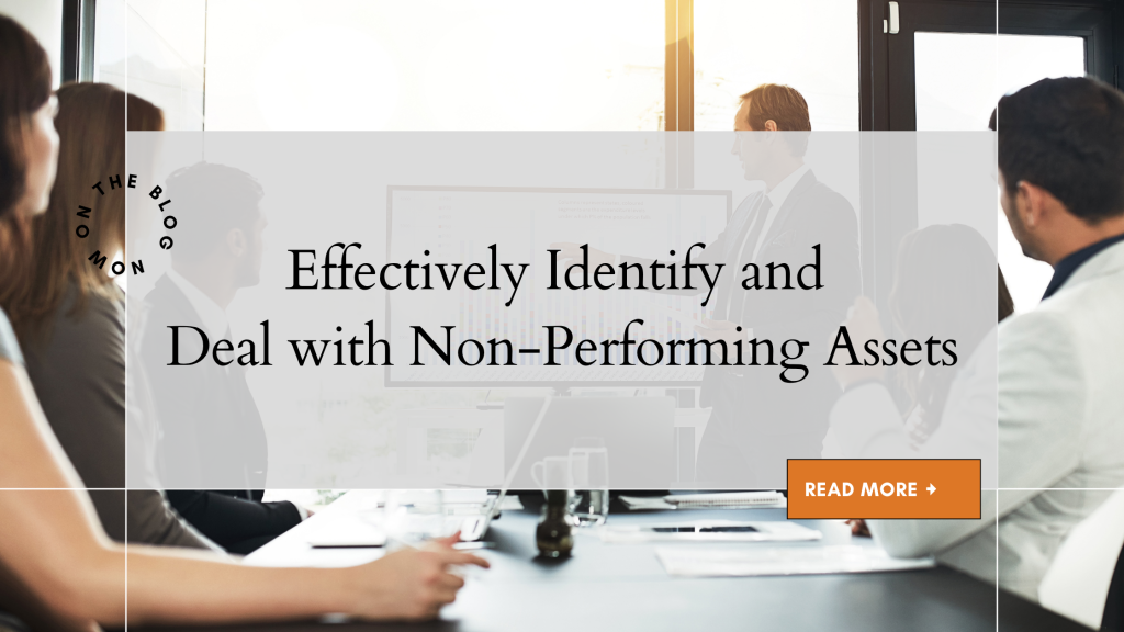 Effectively Identify and Deal with Non-Performing Assets